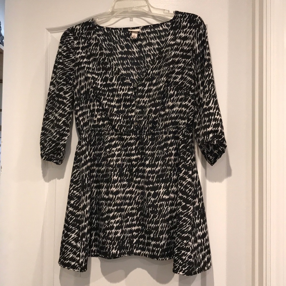 Merona 3/4 Sleeve Top Blouse